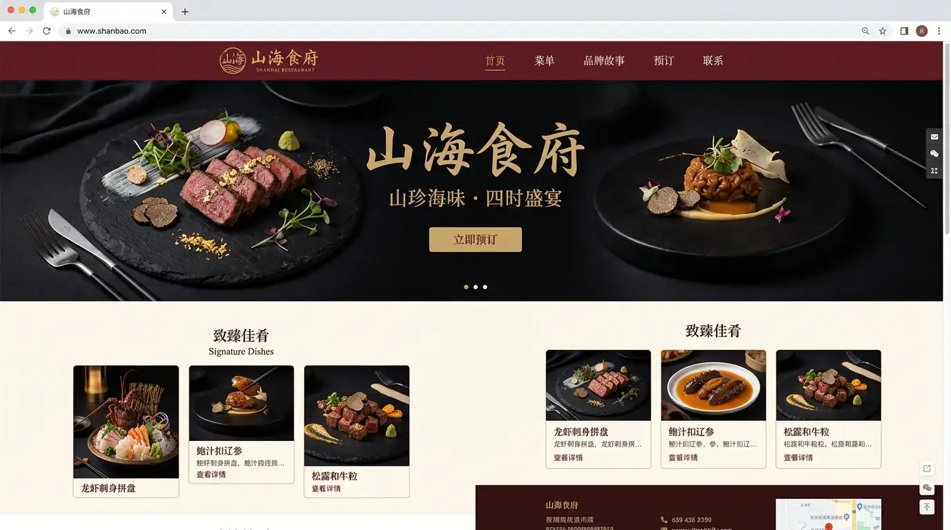 餐饮门店官网